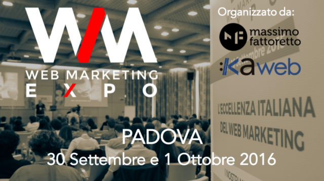 WM EXPO il 30 Settembre e l’1 Ottobre a Padova